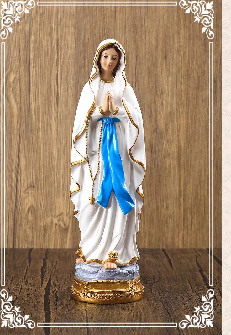 Wholesale Christian Catholicism Religion Supplies Virgin Lourdes mother goddess the Madonna statue Ornament