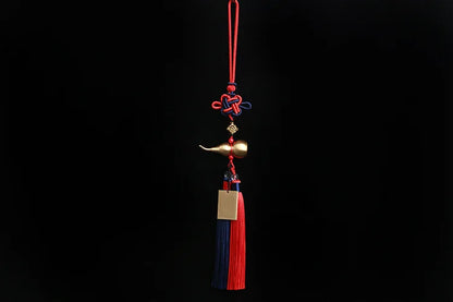 Safe Pendant amulet  # 2023 NEW Geomantic omen Buddhism Shurangama Mantra copper talisman HOME CAR good luck Ornament