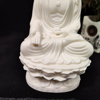 Sakyamuni Buddha Figure Statue Resin Art Sculpture Chinese Buddha Statues Luxury Home Room Office Feng Shui Statue Free delivery