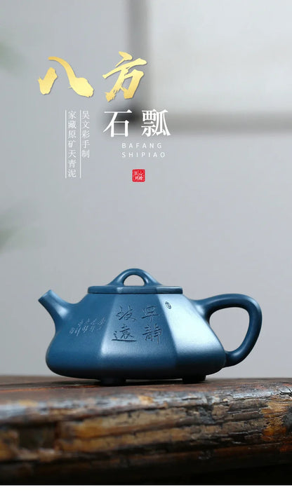 Handmade Handmade Purple Clay Pot, Zisha Teapot, Zisha Teapot, Kung-Fu Teaware, Purple Clay Drinkware