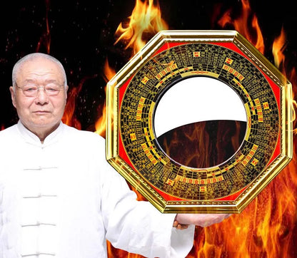 Geomantic master tool HOME Courtyard SHOP efficacious exorcise evil spirits talisman FENG SHUI Auspicious bagua magic mirror