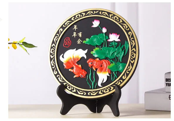 BEST GIFT Removal formaldehyde Purify air - business gift - Bamboo charcoal Auspicious gold fishes decoration Sculpture