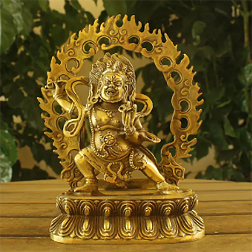Seven Inch Bronze Vajra Hand Statue Tantric Buddha Statue