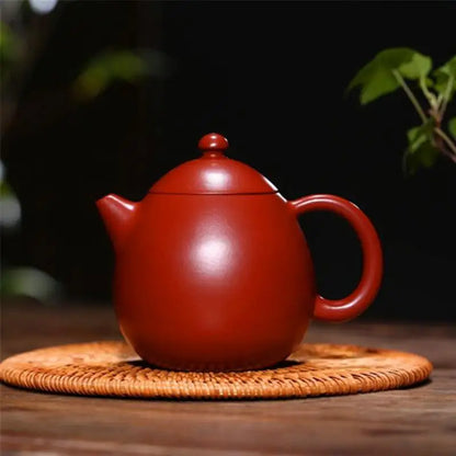 Yixing Purple Sand Pot, Famous Original Mine Dahongpao Dragon Egg Pot, Zisha Teapot, Handmade Pot, Kung-Fu Teaware