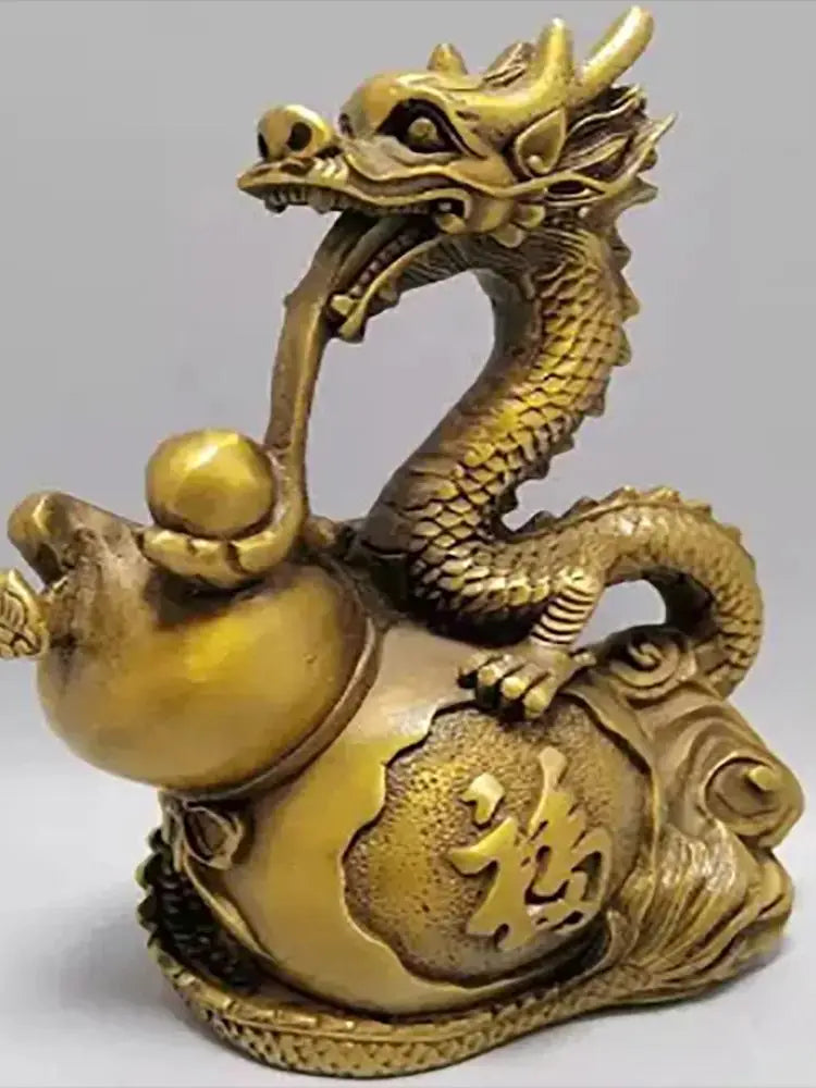 Copper Dragon Crafts Dragon Decoration