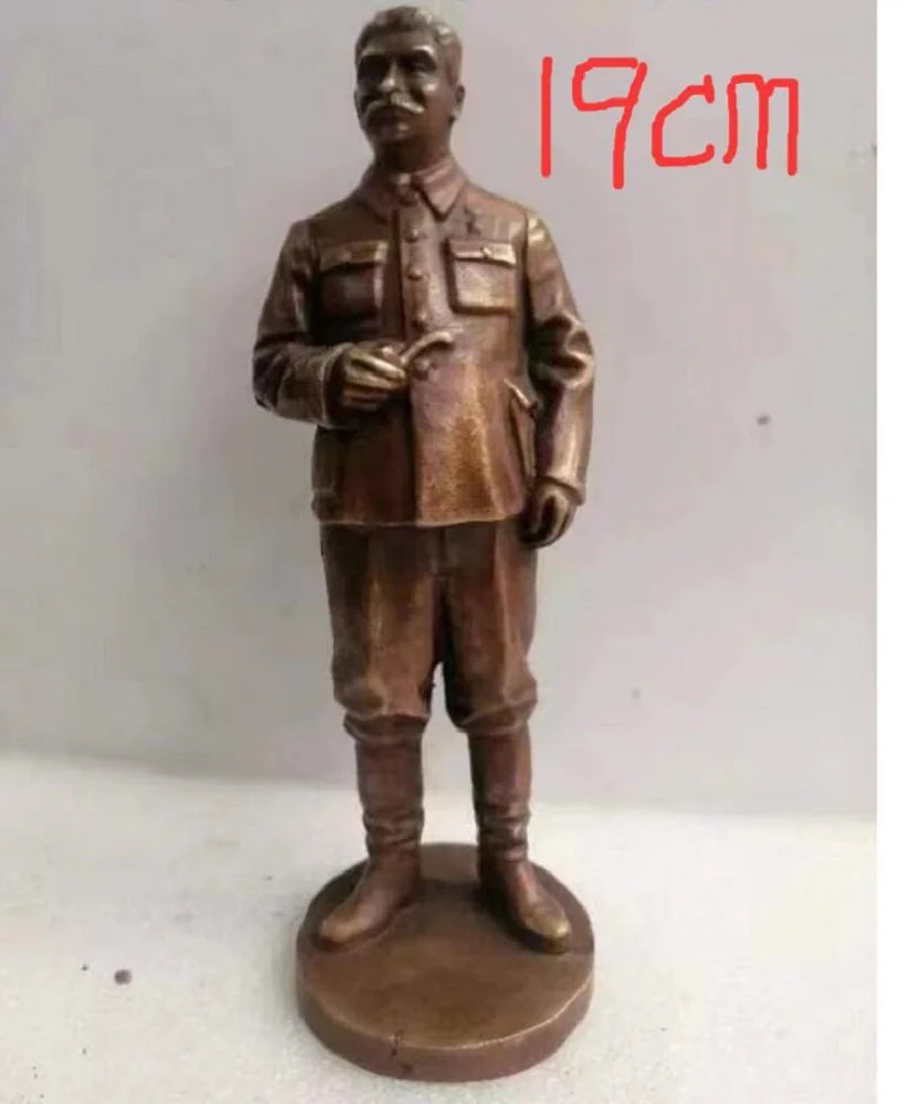 19CM Stalin Bronze Statue