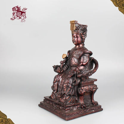 Large # bless family Safety Health luck Talisman # home family efficacious Protection Sea Goddess Meizhou Mazu Guanyin statue