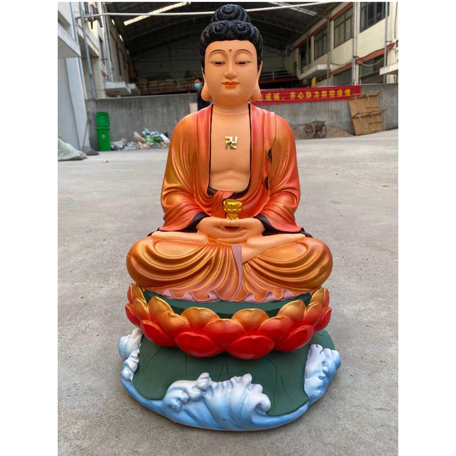 Wholesale Buddhist supplies Southeast Asia HOME Shrine efficacious Patron saint Ornamental God Medicine Guru Sakyamuni buddha