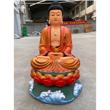 Wholesale Buddhist supplies Southeast Asia HOME Shrine efficacious Patron saint Ornamental God Medicine Guru Sakyamuni buddha