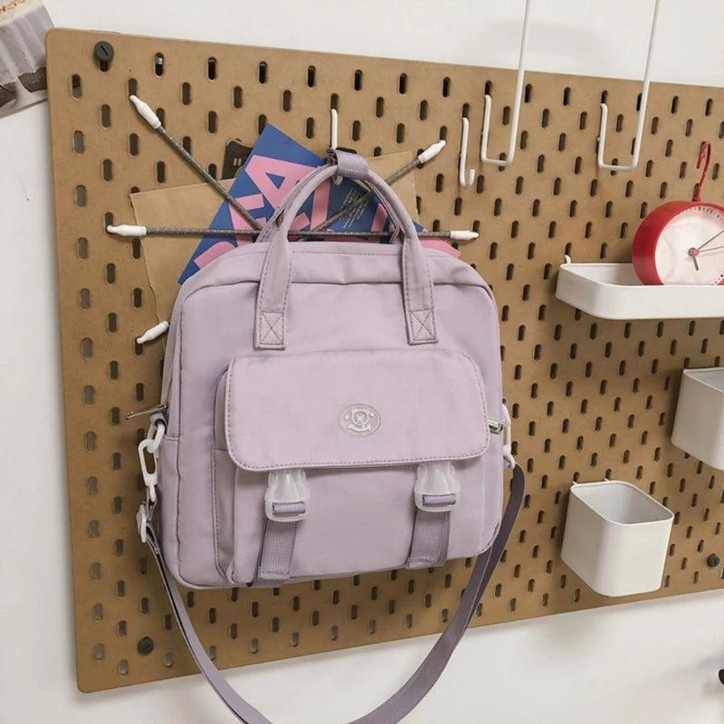 School Backpack Harajuku Crossbody Bag Shoulder Bag Girls JK Bag Nylon Handbag