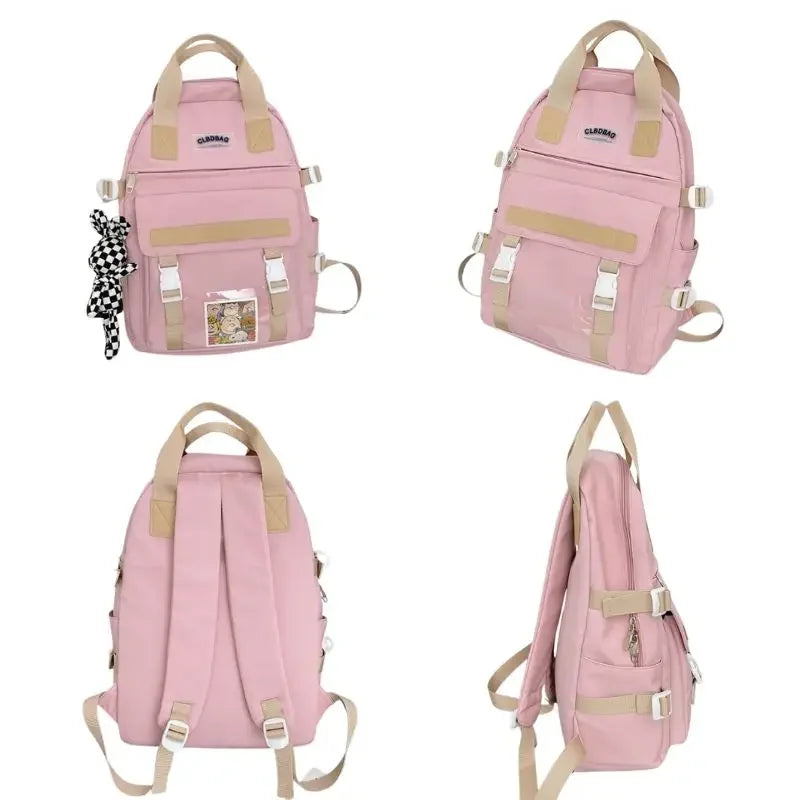 School Backpack for Men Women College Bookbag Waterproof Lightweight Book Bag Casual Daypack School Bag for Boys Girls