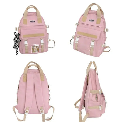 School Backpack for Men Women College Bookbag Waterproof Lightweight Book Bag Casual Daypack School Bag for Boys Girls