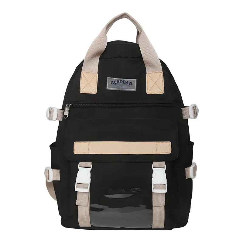 School Backpack for Men Women College Bookbag Waterproof Lightweight Book Bag Casual Daypack School Bag for Boys Girls