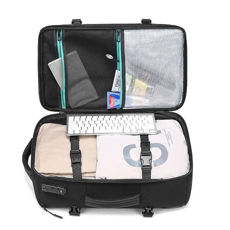 School Bag Anti-theft Men Backpack Fit 15.6 Inch Laptop Travel Backpack Mochila Fashion Waterproof Backpacks USB Charging