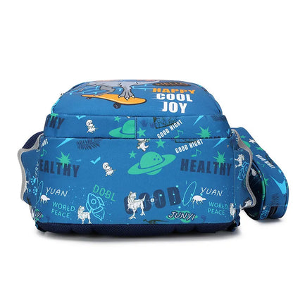 School Bags for Child School Backpacks For Teenager Girls Boys Cartoon Dinosaur Anime Backpack Lunch box With pencil Case