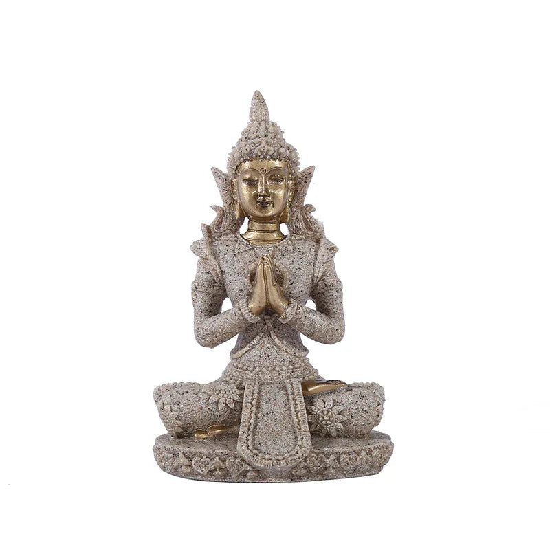 Sculpture sandstone Buddha resin crafts creative home decoration decoration gifts wholesale