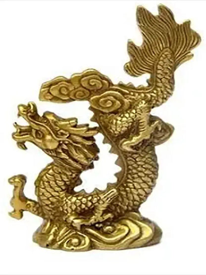 Bronze Dragon Ornaments: Dragon Gods, Han Dragon, Zodiac, Dragon Jewelry Ornaments