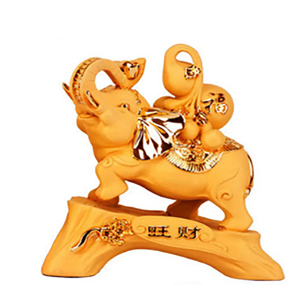 LUCKY ELEPHANT FURNISHING ARTICLES OF HANDICRAFT DECORATIVE HOUSEHOLD ITEMS OFFICE DECORATION IN THE SITTING ROOM ARK ADORNMENT