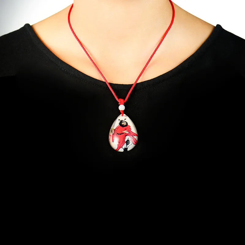 2P Asia FENG SHUI efficacious Pendant Amulet Mascot dispel Exorcise evil spirit Exorcism TIAN SHI ZHONG KUI God talisman