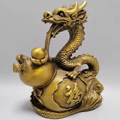 Copper Dragon Crafts Dragon Decoration
