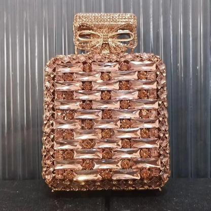 XIYUAN Newest Female Bling Crystal Handbags Women Wedding Dinner Party Luxury Clutch Purse Best Gift For Girl Elegant Bags