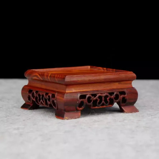 Seal ornament base, whole piece, jade, peculiar stone base, teapot flower, bonsai, jade seal, square antique base