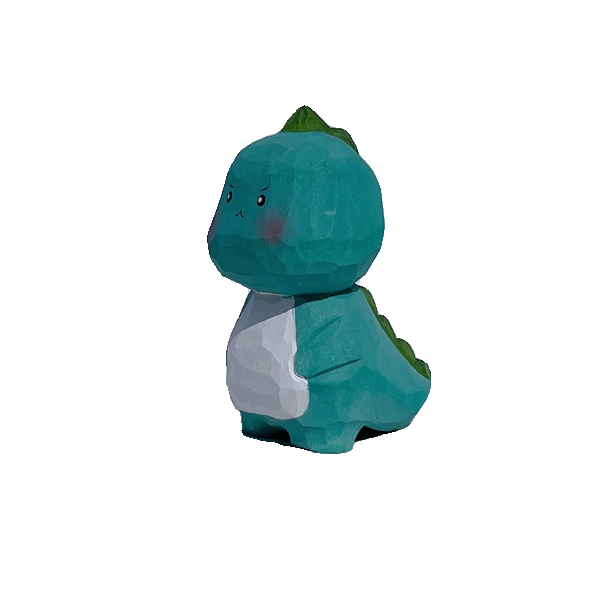 Send TA a little dinosaur! Small Monster Woodcarving Cute Handmade Decoration Pure Handmade Birthday Gift Desktop Decoration