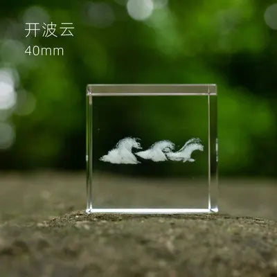 Send you a small cloud cubic crystal cloud decoration valentine's Day gift for girlfriend love cloud