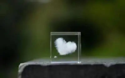 Send you a small cloud cubic crystal cloud decoration valentine's Day gift for girlfriend love cloud