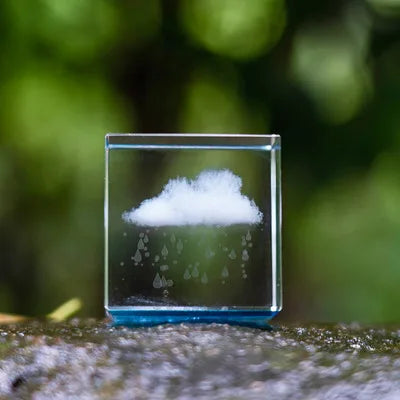 Send you a small cloud cubic crystal cloud decoration valentine's Day gift for girlfriend love cloud