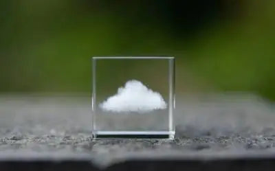 Send you a small cloud cubic crystal cloud decoration valentine's Day gift for girlfriend love cloud