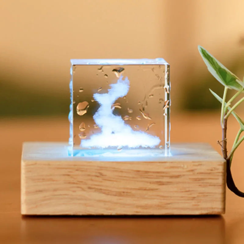 Send you a small cloud cubic crystal cloud decoration valentine's Day gift for girlfriend love cloud