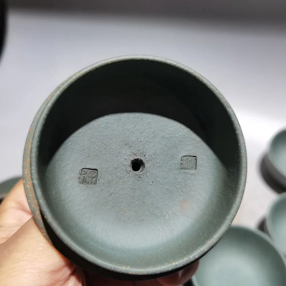 Set Chinese Yixing Zisha Clay Teapot  Linghua Pot Xu Hantang 380ml