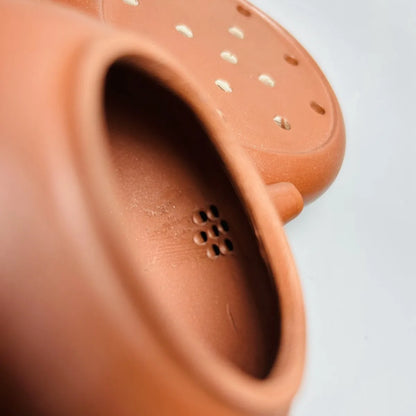 Set Chinese Yixing Zisha Clay Teapot  Lotus Leaf Frog Pot Jiang Rong 220ml