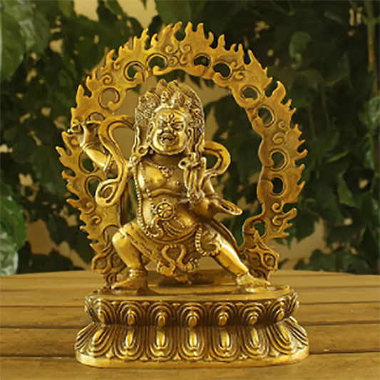 Seven Inch Bronze Vajra Hand Statue Tantric Buddha Statue