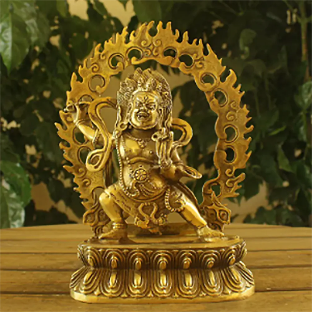 Seven Inch Bronze Vajra Hand Statue Tantric Buddha Statue
