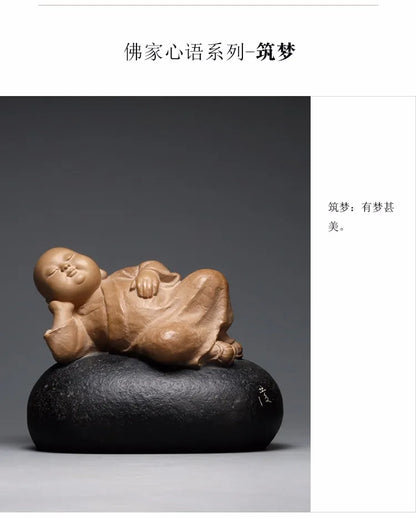 Guanfu Museum: Taiwan Ironstone Stone Plastic Taiwan Original Single Lin Zhaofa Production Creative Crafts Study Antique Shelf D