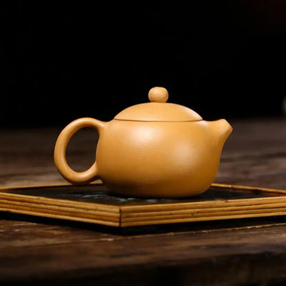 Handmade Mud Decals, Plum Blossom, Xi Shi Pot, Zisha Teapot, Yixing Handmade Pot, Kung-Fu Teaware, Purple Clay