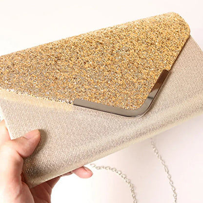 Shining Bag Purse for Women Wedding Party Luxe Clutch Golden Bao Bao Evening Dresses Bags Stylish Crossbody Elegant Wallets New