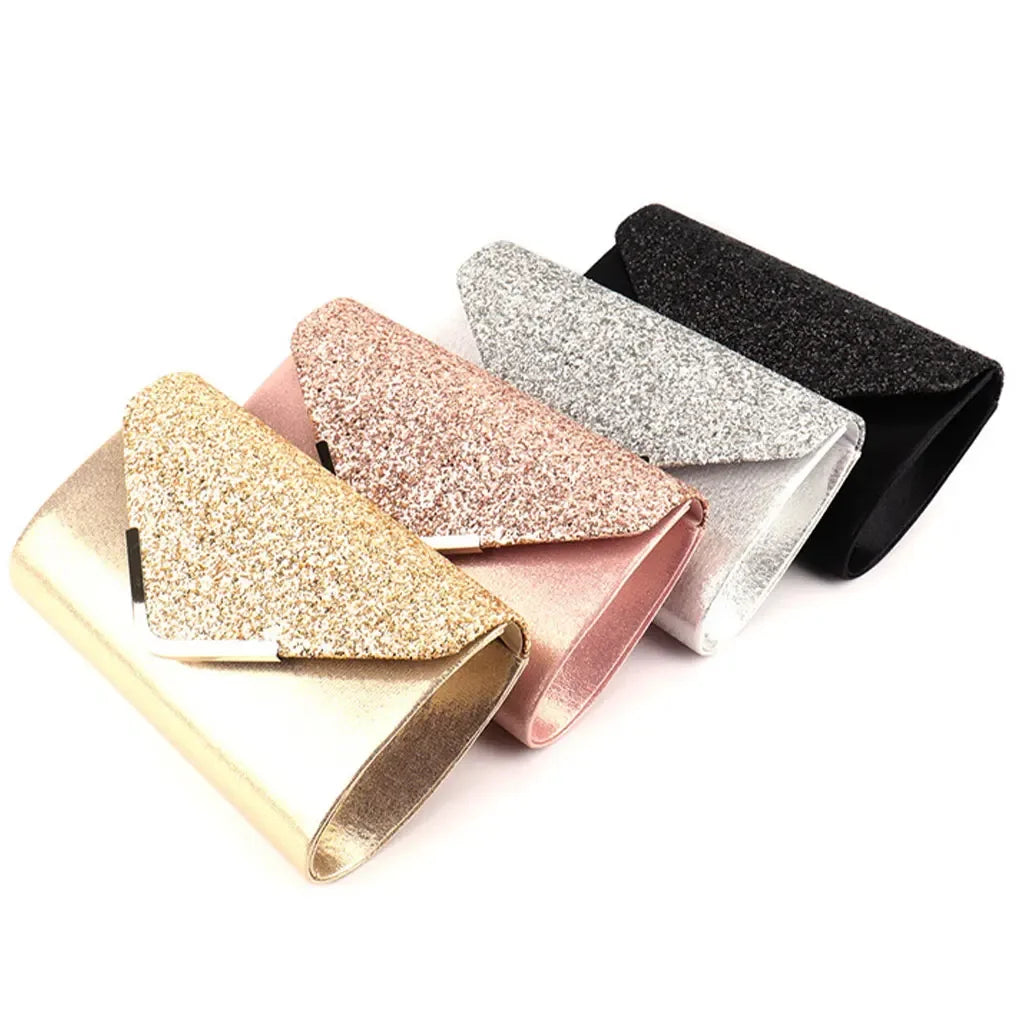 Shining Bag Purse for Women Wedding Party Luxe Clutch Golden Bao Bao Evening Dresses Bags Stylish Crossbody Elegant Wallets New