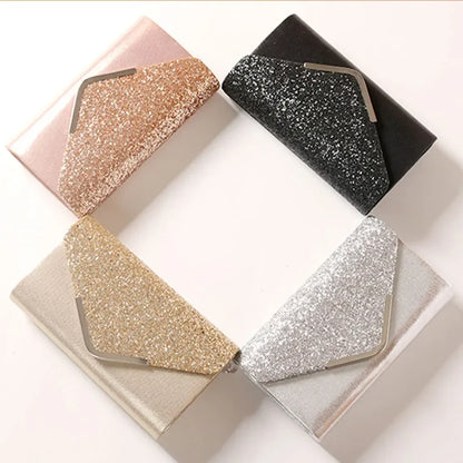 Shining Bag Purse for Women Wedding Party Luxe Clutch Golden Bao Bao Evening Dresses Bags Stylish Crossbody Elegant Wallets New
