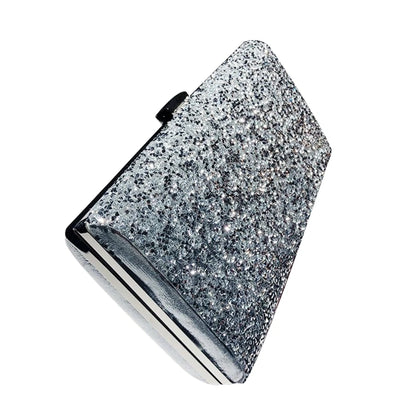 Shiny Evening Dinner Handbag Shiny Clutch Bag Crossbody Bag for Rhinestone Banquet Handbag Wedding Party Prom Pu