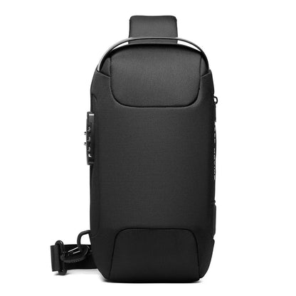 Shoulder Bag Men Fashion Multifunction Crossbody Bag on Shoulder Travel Sling Bag Pack Messenger Pack Chest Bag for Male