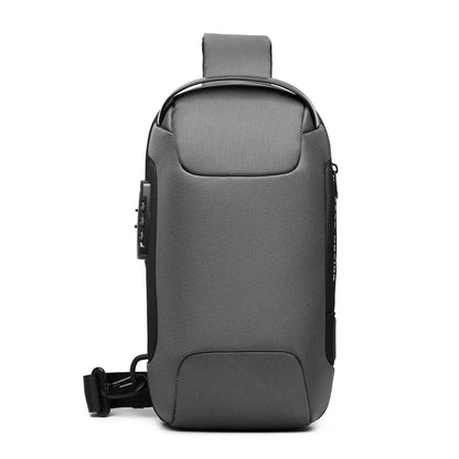 Shoulder Bag Men Fashion Multifunction Crossbody Bag on Shoulder Travel Sling Bag Pack Messenger Pack Chest Bag for Male