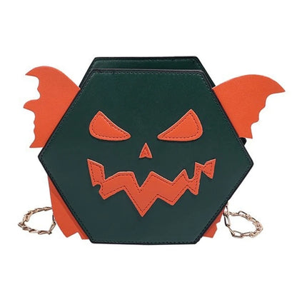 Shoulder Bag for Women Girl Funny Halloween Pumpkin Crossbody Bag Trendy Bag