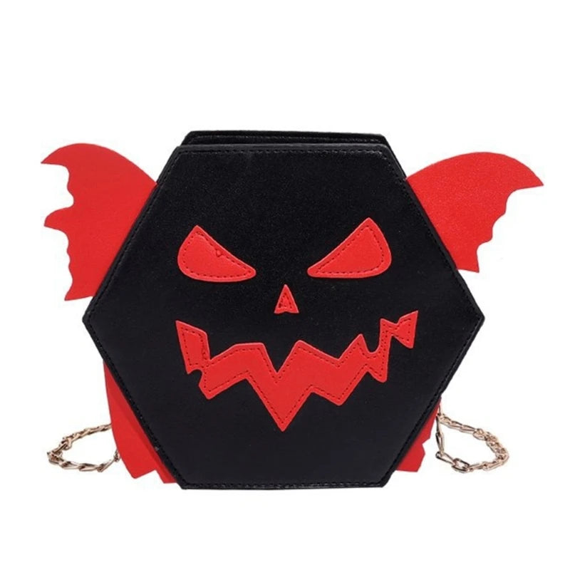 Shoulder Bag for Women Girl Funny Halloween Pumpkin Crossbody Bag Trendy Bag