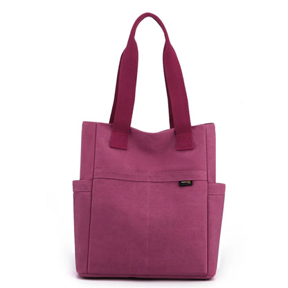 Shoulder Bags Women Handbag Canvas Casual Waterproof Ladies Shoulder Bags Travel Large Tote Diagonal Shoulder Bag