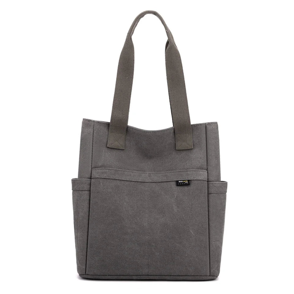 Shoulder Bags Women Handbag Canvas Casual Waterproof Ladies Shoulder Bags Travel Large Tote Diagonal Shoulder Bag