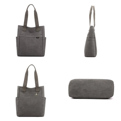 Shoulder Bags Women Handbag Canvas Casual Waterproof Ladies Shoulder Bags Travel Large Tote Diagonal Shoulder Bag