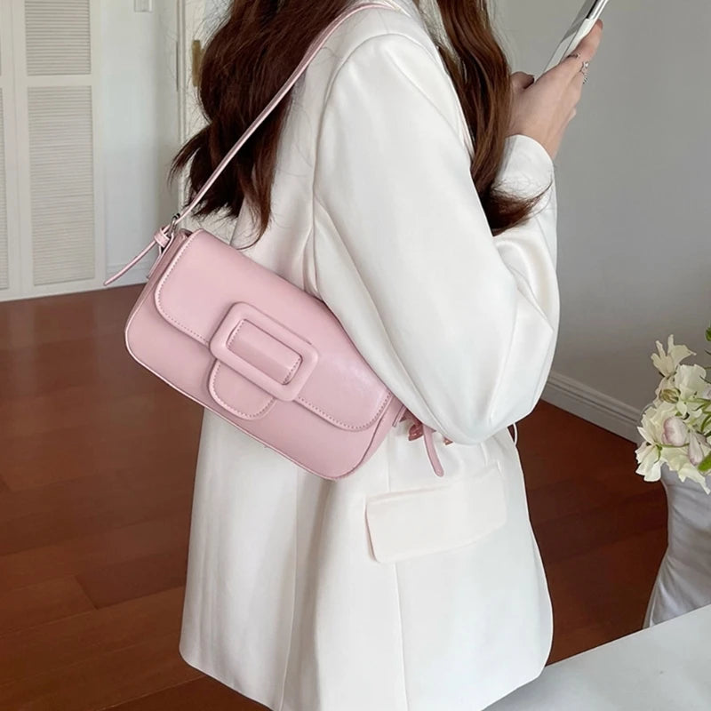 Shoulder Bags for Women Cute  Tote Handbag Mini Clutch Purse with Zipper Closure